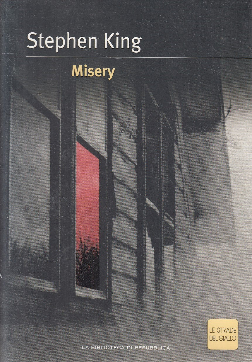 STRADE DEL GIALLO 8 MISERY - STEPHEN KING - REPUBBLICA - B - JXS307