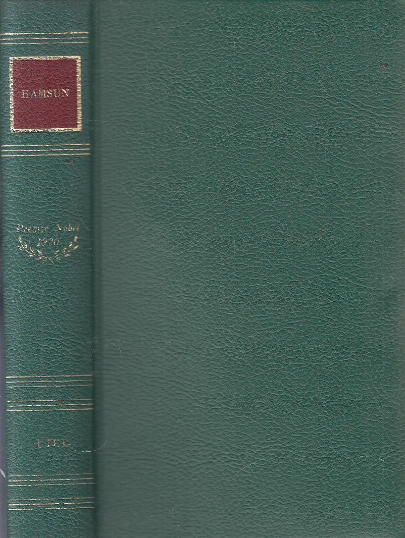 LN2- PREMIO NOBEL 1920 HAMSUN - SENZA ACETATO - UTET - JXS319