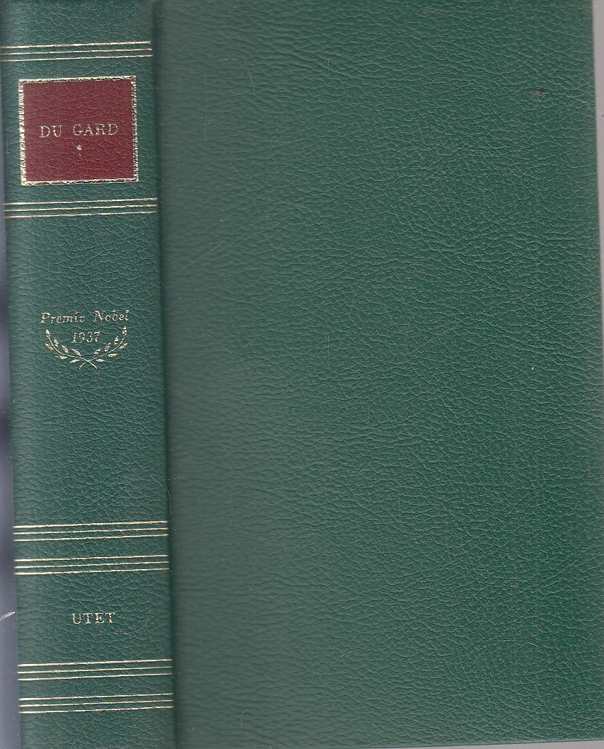 PREMIO NOBEL 1937 DU GARD - SENZA ACETATO - UTET - JXS319