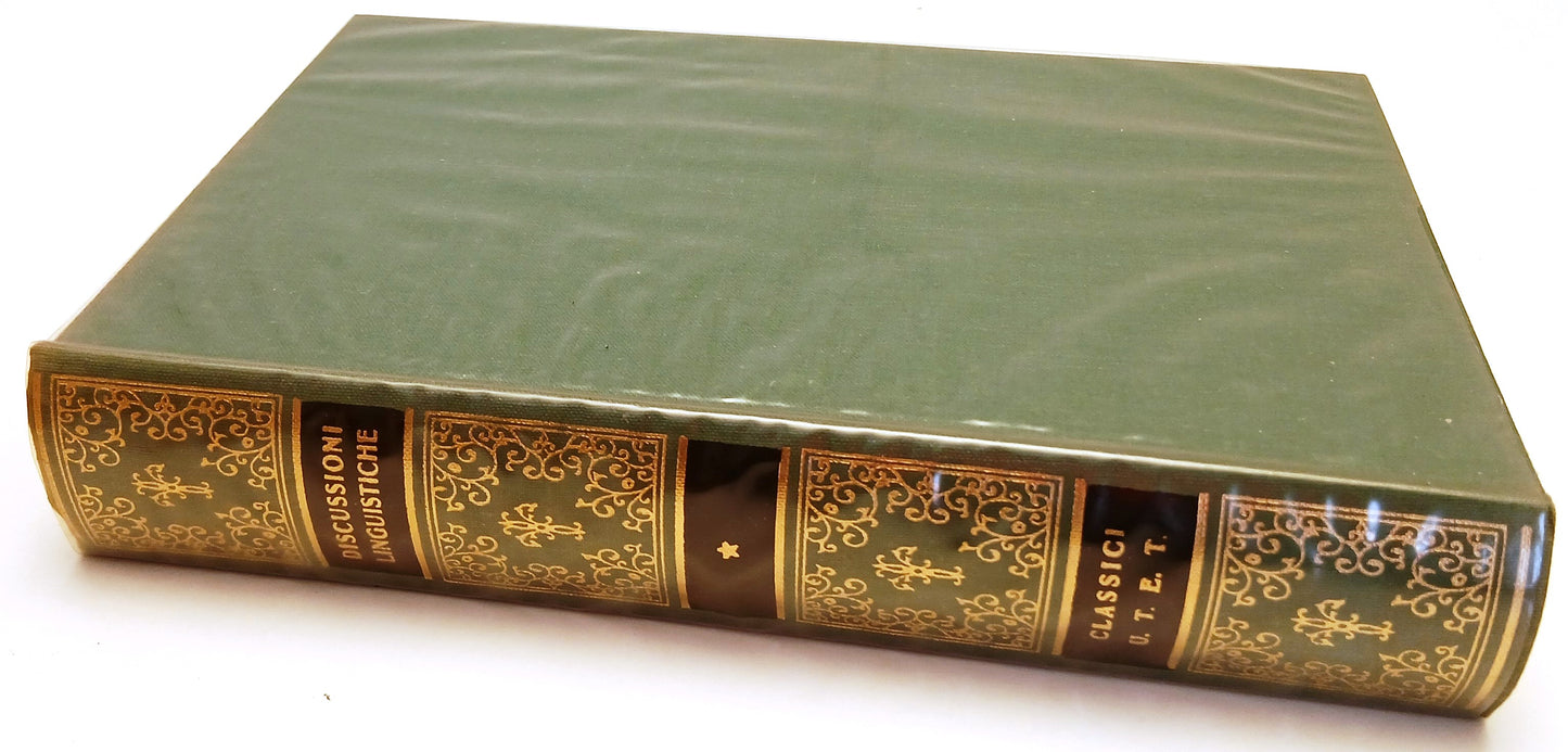 LN- DISCUSSIONI LINGUISTICHE -- UTET - CLASSICI ITALIANI --- CS - XFS