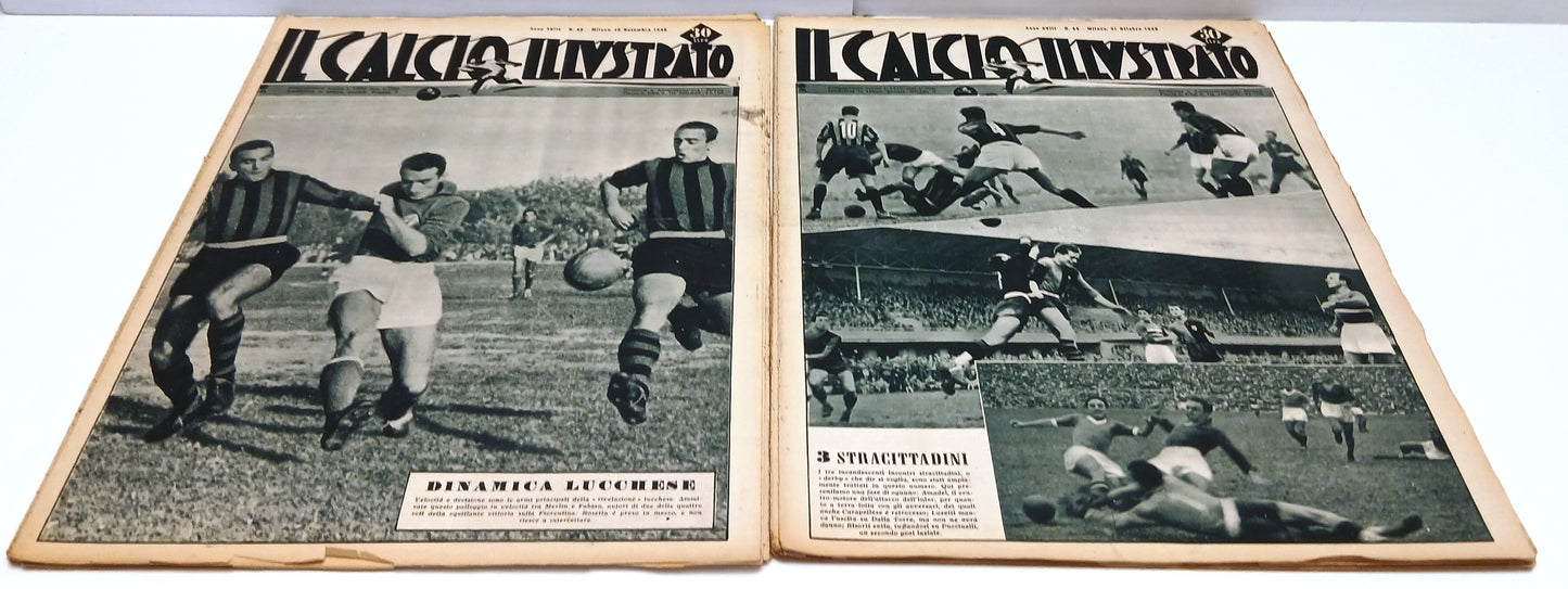 LR- RIVISTA CALCIO ILLUSTRATO 1/55 1948 ANNATA COMPLETA ----- 1948 - S - YFS983