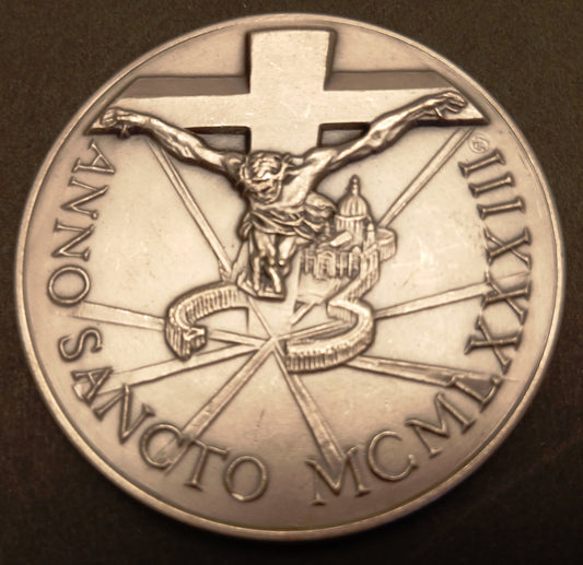 CB- MEDAGLIA JOHANNES PAULUS II - ANNO SANCTO MCMLXXXIII 1983 - BANDOLI - GTTS71