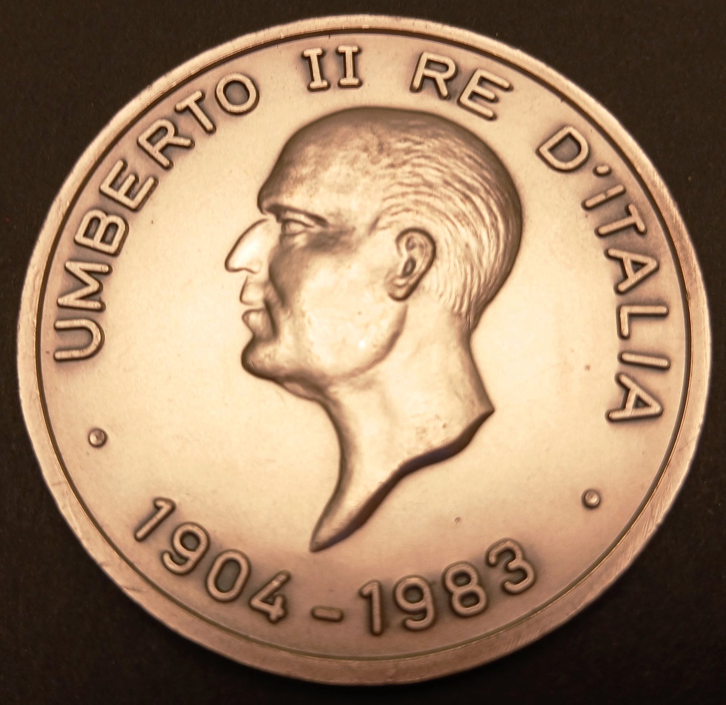 CB- MEDAGLIA UMBERTO II RE D'ITALIA 1904 - 1983 MARIA JOSE' - NUMMUS - GTTS64