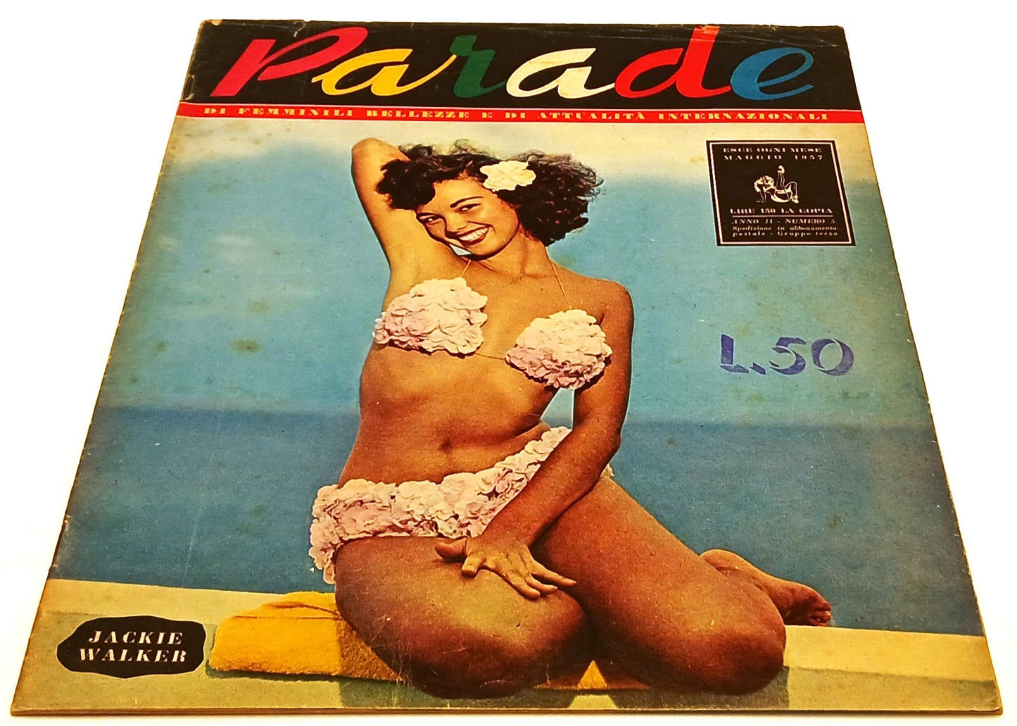 LX- RIVISTA PARADE ANNO II N.5 MAGGIO 1957 JACKIE WALKER - RVSh57