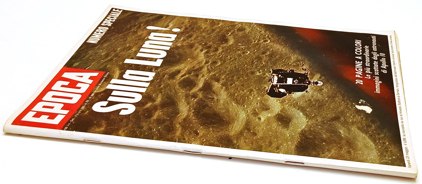 LR- RIVISTA EPOCA NUMERO SPECIALE 8 GIUGNO 1969 SULLA LUNA - RVSh60