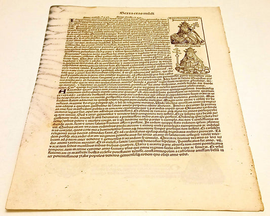 CV- CRONACHE DI NORIMBERGA Liber Chronicarum Schedel 1493 TAVOLA CCXI - RVSa25