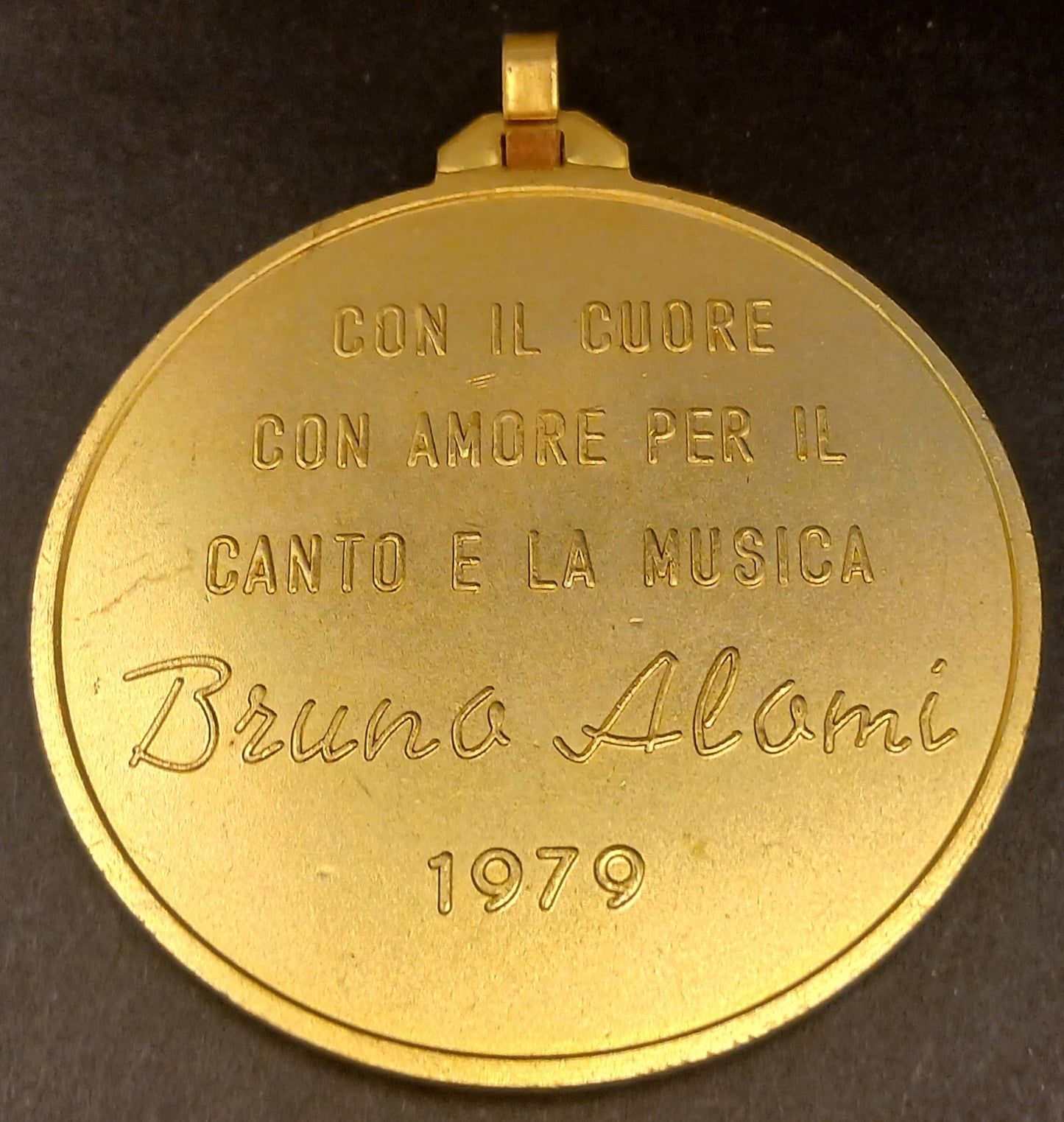 CB- MEDAGLIA CIONDOLO GIUSEPPE VERDI - BRUNO ALOMI 1979 - GTTS106