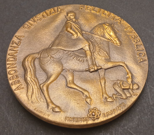 CB- MEDAGLIA RANUCCIO FARNESE DUCA IV DI PIACENZA E PARMA - VEROI 1978 - GTTS93