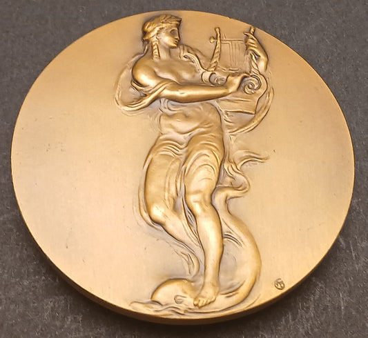 CB- MEDAGLIA COMMEMORATIVA - GIUSEPPE VERDI RITRATTO - E. VARISCO - GTTS108