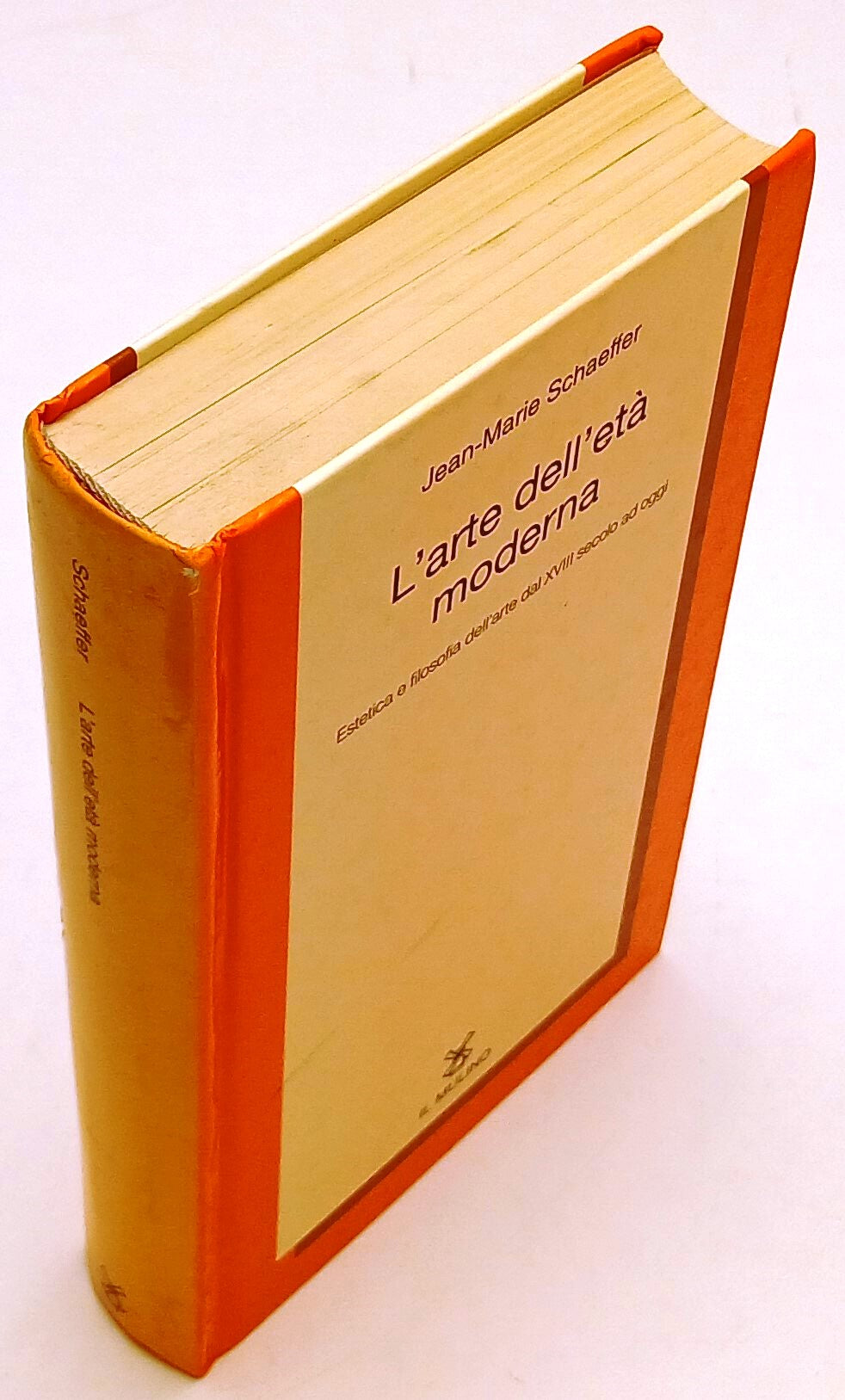 LT- L'ARTE DELL'ETA' MODERNA- JEAN MARIE SCHAEFFER- IL MULINO--- 1996- C- ZFS192