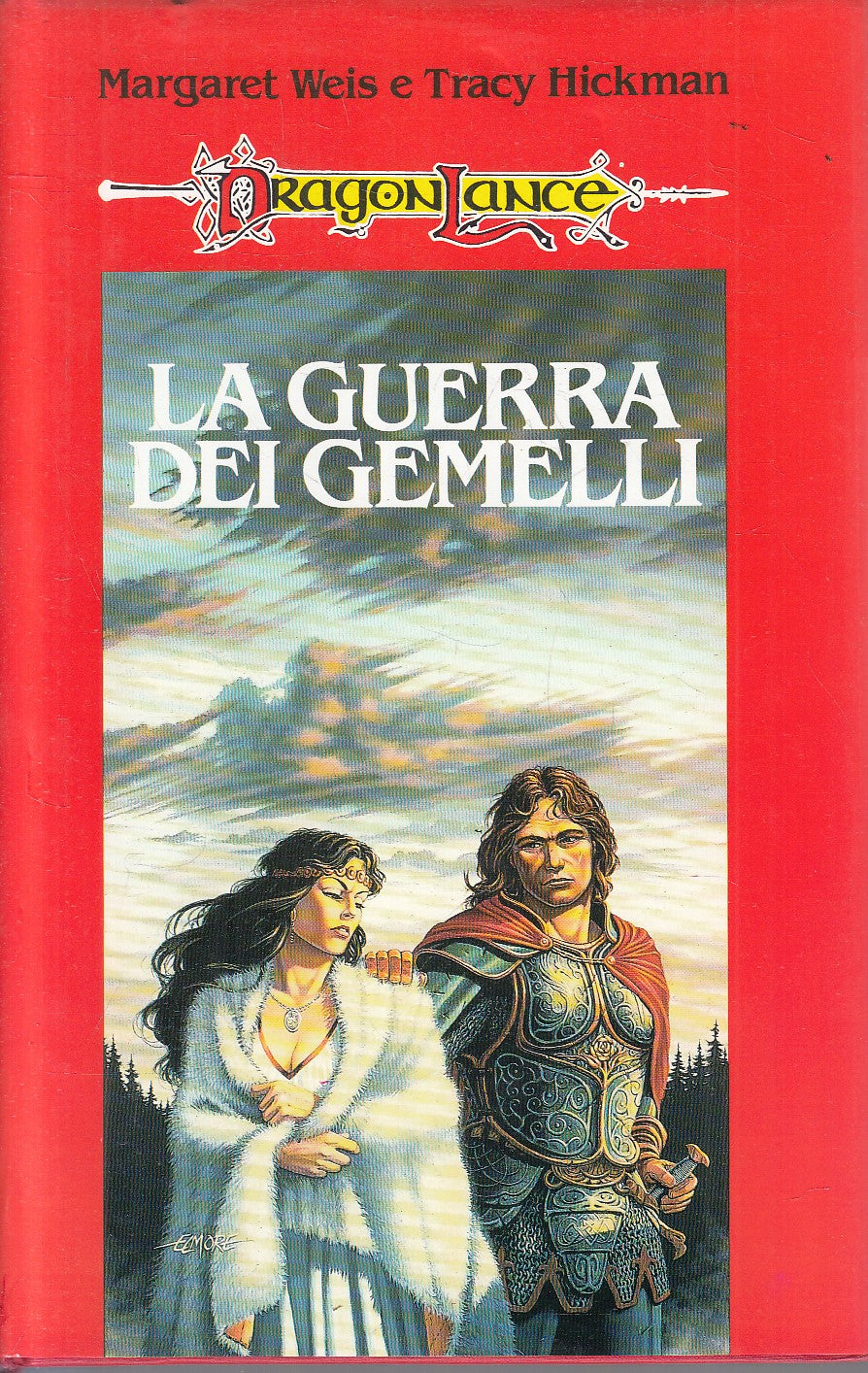 LN- DRAGON LANCE GUERRA DEI GEMELLI - WEIS HICKMAN - EUROCLUB--- 1991- CS- YFS50