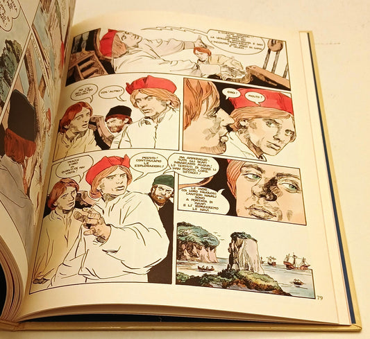 FV- COLOMBO AMMIRAGLIO TENEBROSO OCEANO - BISSO disegni BOZZOLI - SEI- 1991- H25