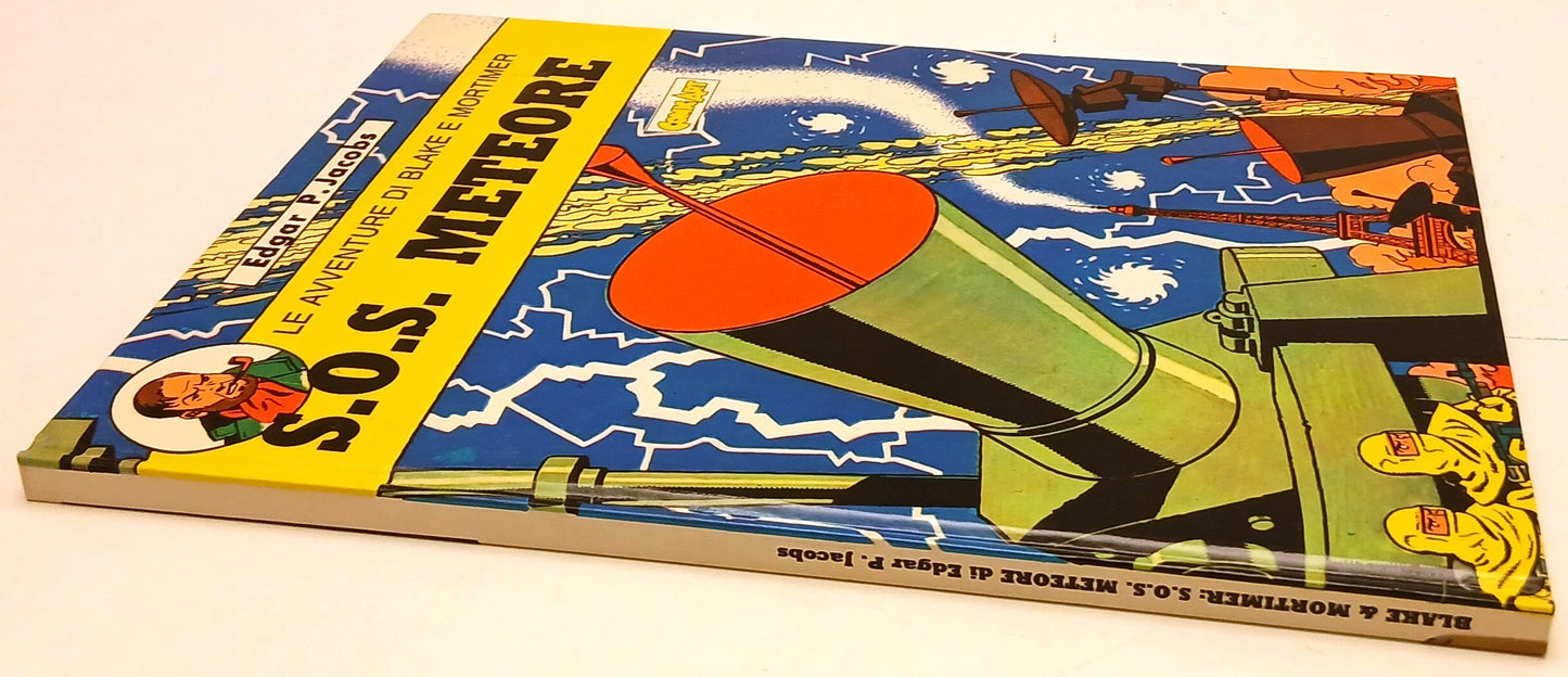 FV- AVVENTURE BLAKE E MORTIMER S.O.S. METEORE- EDGAR P. JACOBS- COMIC ART- C-H25