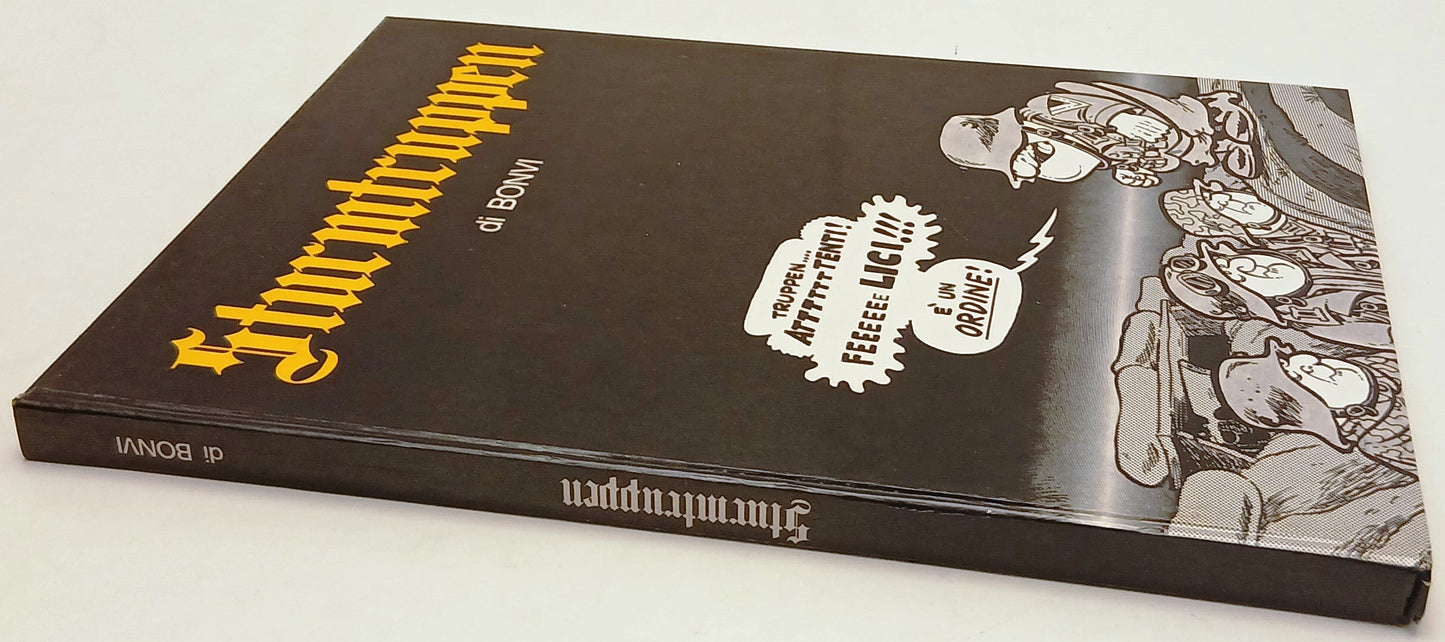 FC- VOLUME CARTONATO STURMTRUPPEN - BONVI - NEW TIME -- C - H25