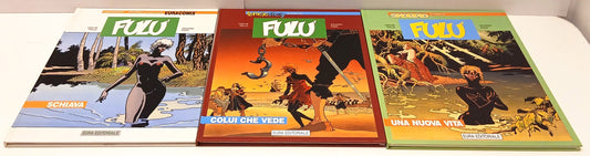 FV- EURACOMIX FULU' 1/3 SERIE COMPLETA CARTONATI - TRILLO RISSO - EURA - G25