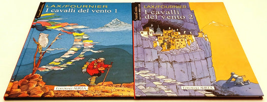 FV- AUREACOMIX I CAVALLI DEL VENTO 1/2 CARTONATI - LAX FOURNIER - AUREA - G25