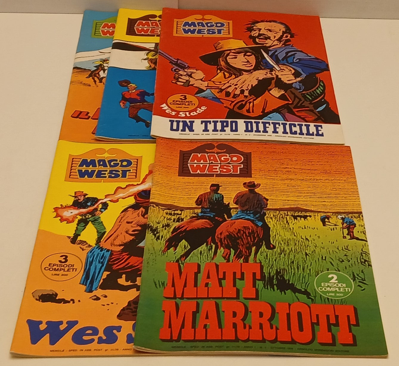 FR- RIVISTA IL MAGO WEST 1/5 SEQUENZIALE - 1976/1977 - S - G25