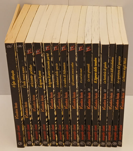 FZ- INTREPIDO CLASSIC IL CAVALIERE IDEALE 1/15 SERIE COMPLETA - DEL DUCA - G25