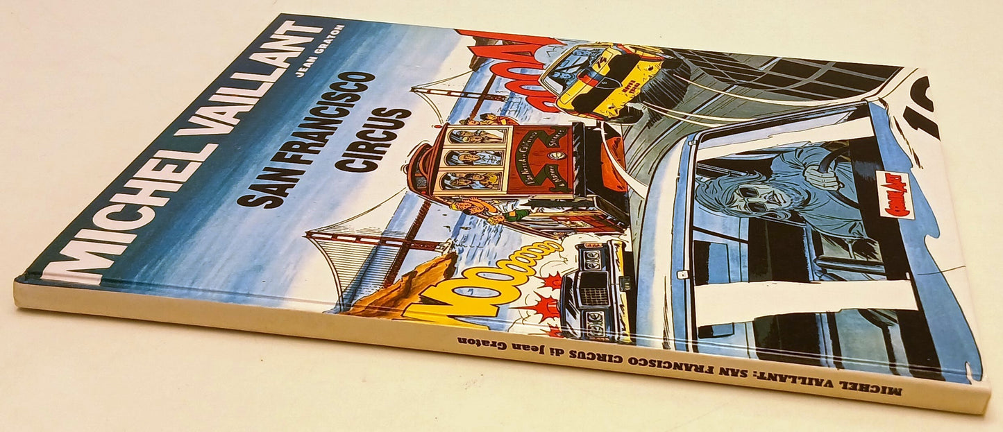 FV- MICHEL VAILLANT SAN FRANCISCO CIRCUS - JEAN GRATON - COMIC ART- 1989- C- H25