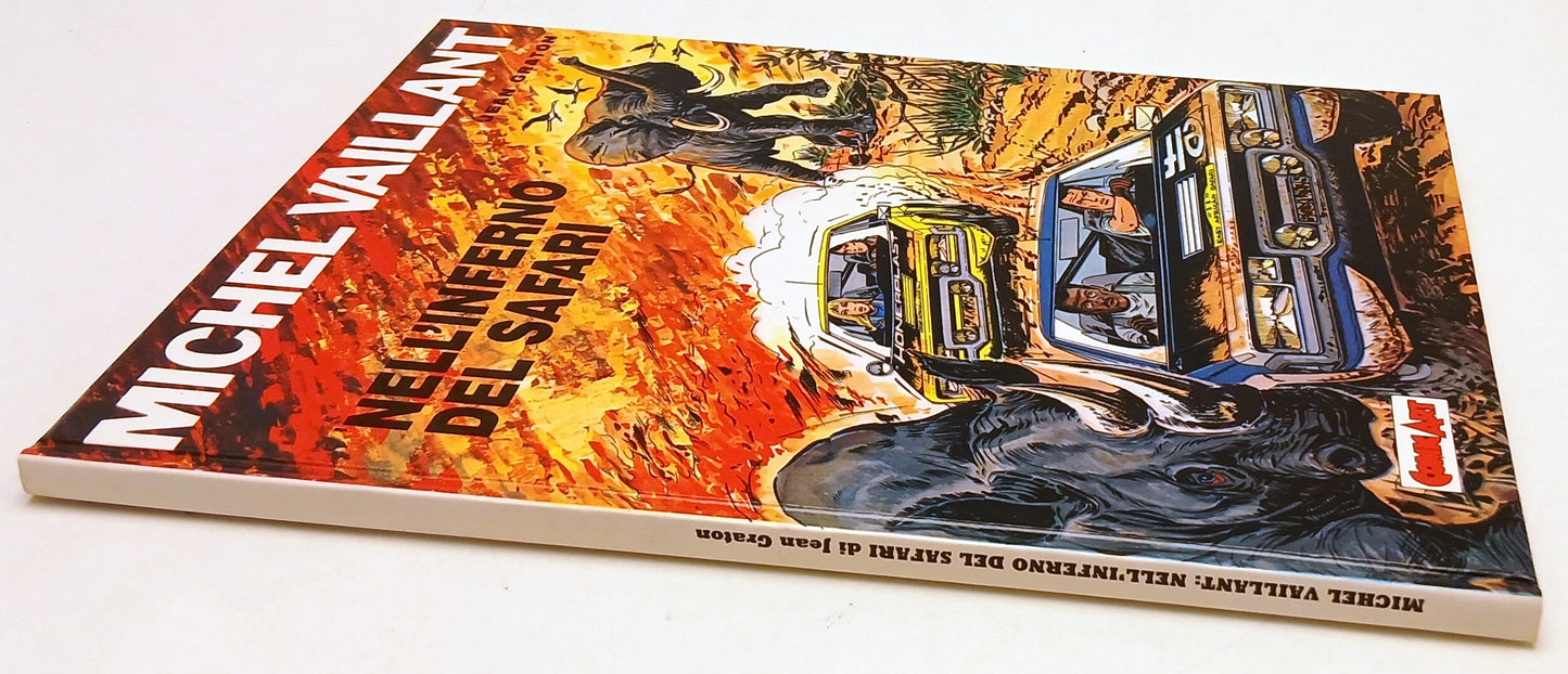 FV- MICHEL VAILLANT NELL'INFERNO DEL SAFARI- JEAN GRATON- COMIC ART- 1989- C-H25