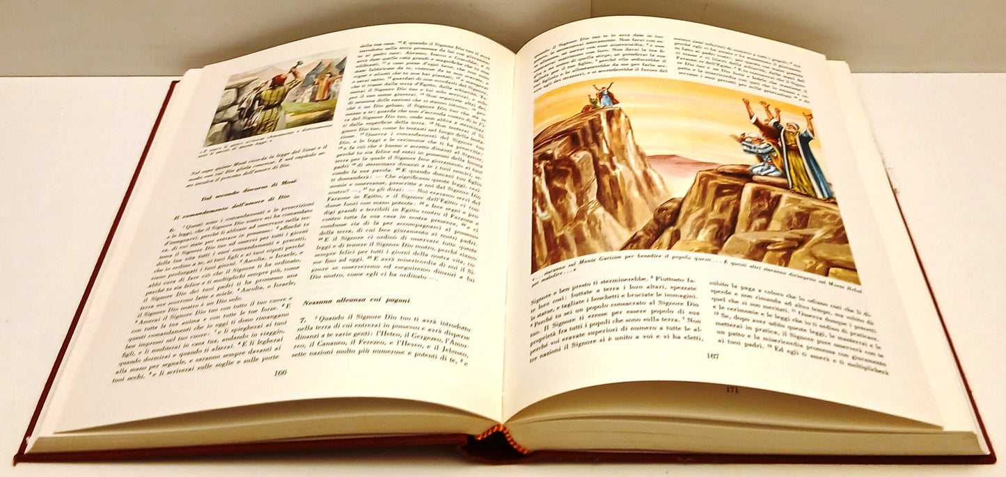 LD- LA BIBBIA 3 VOLUMI - MONS. CARLO MARCORA - CONFALONIERI--- 1970- C- ZFS319