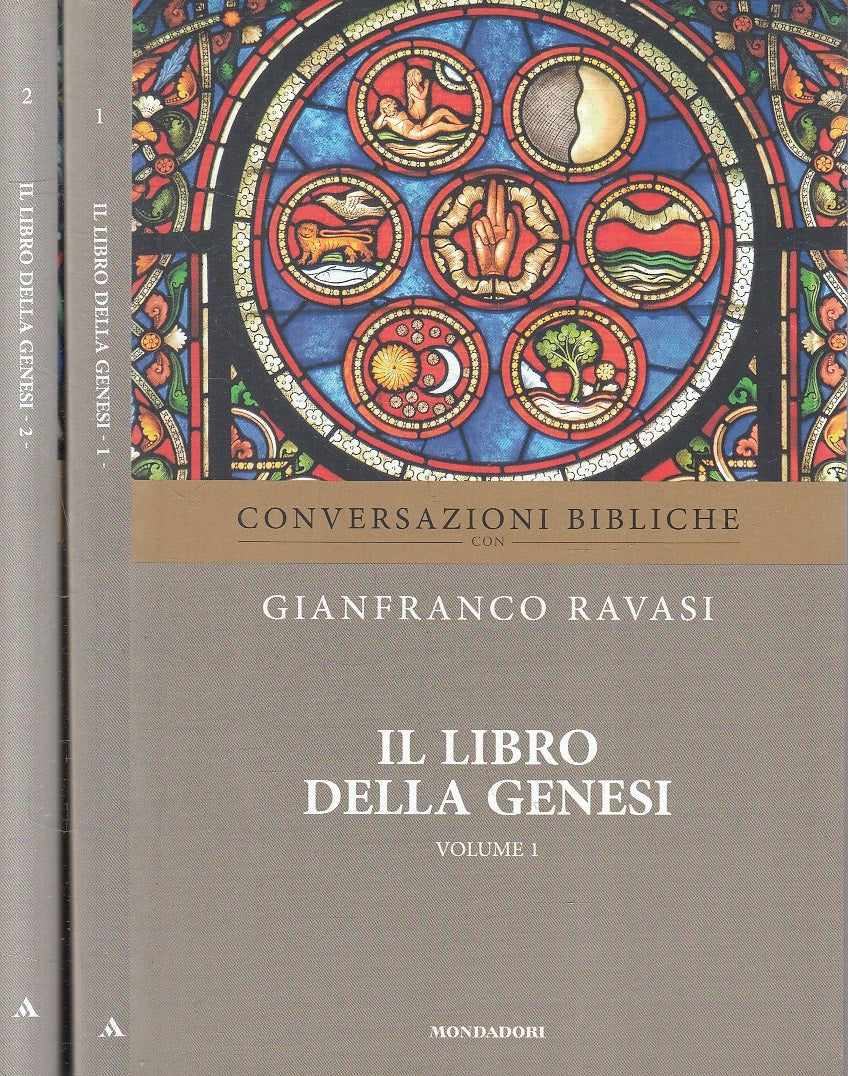 LS- IL LIBRO DELLA GENESI 2 VOLUMI - RAVASI - MONDADORI --- 2019 - B - YFS33