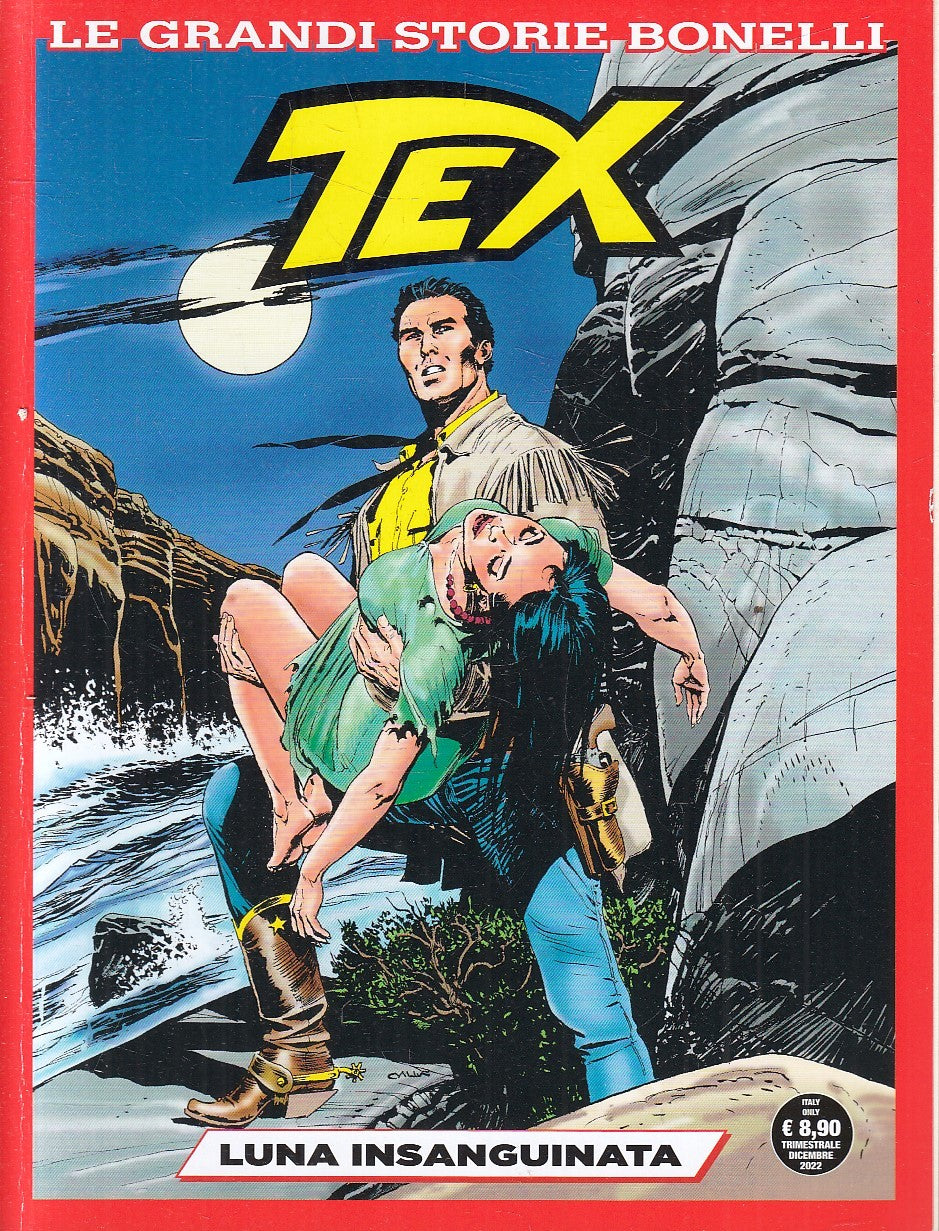 FB- LE GRANDI STORIE DI TEX N.6 LUNA INSANGUINATA -- BONELLI - 2022 - B - N25