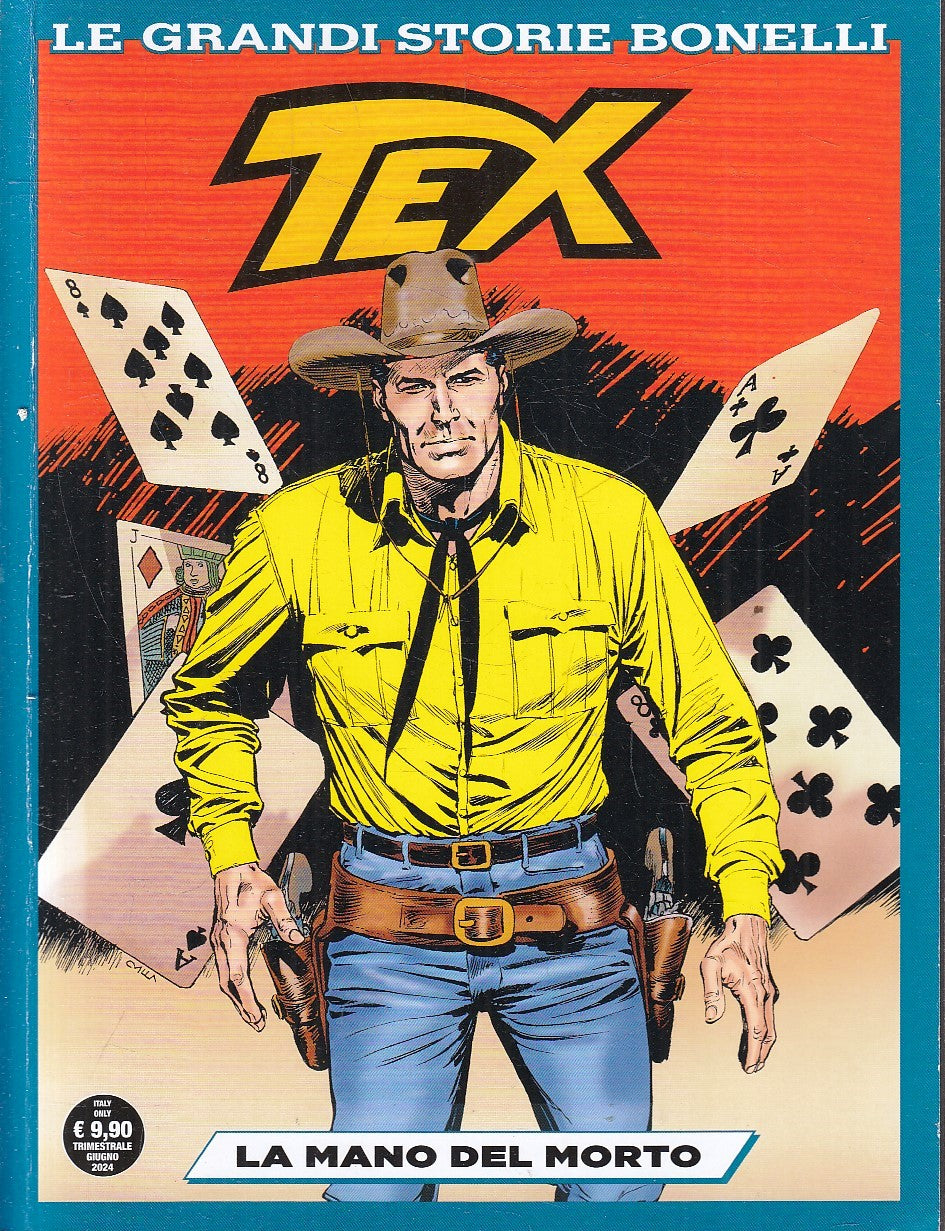 FB- LE GRANDI STORIE DI TEX N.12 LA MANO DEL MORTO -- BONELLI - 2024 - B - N25