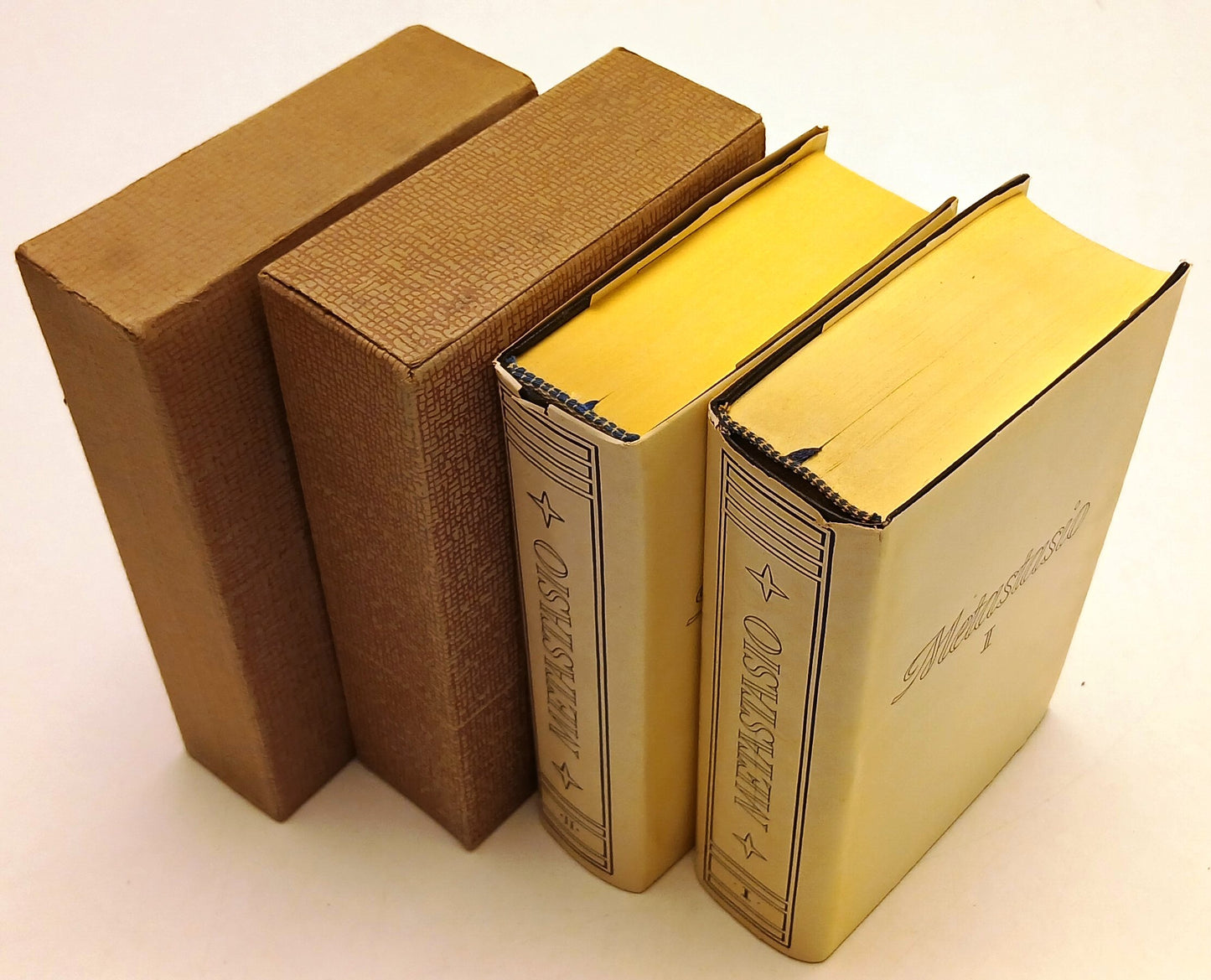 LN- TUTTE LE OPERE 2 VOLUMI - METASTASIO - MONDADORI - I CLASSICI --- CS - XFS