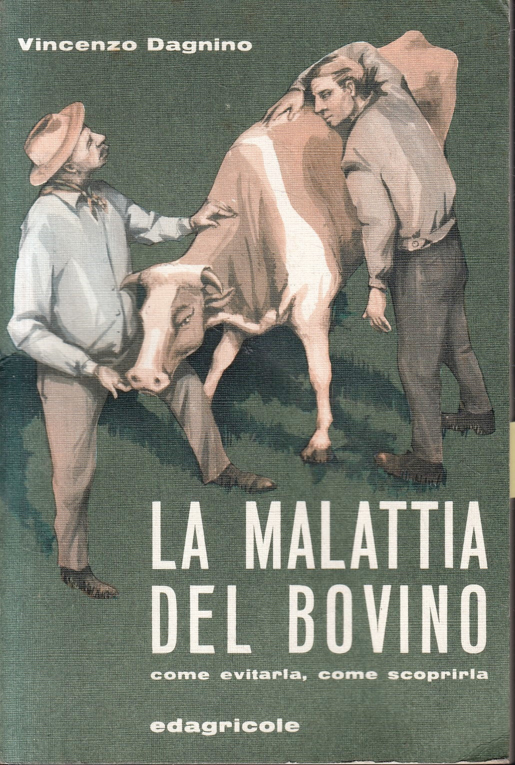 LZ- LA MALATTIA DEL BOVINO - VINCENZO DAGNINO - EDAGRICOLE--- 1974- B- ZFS79