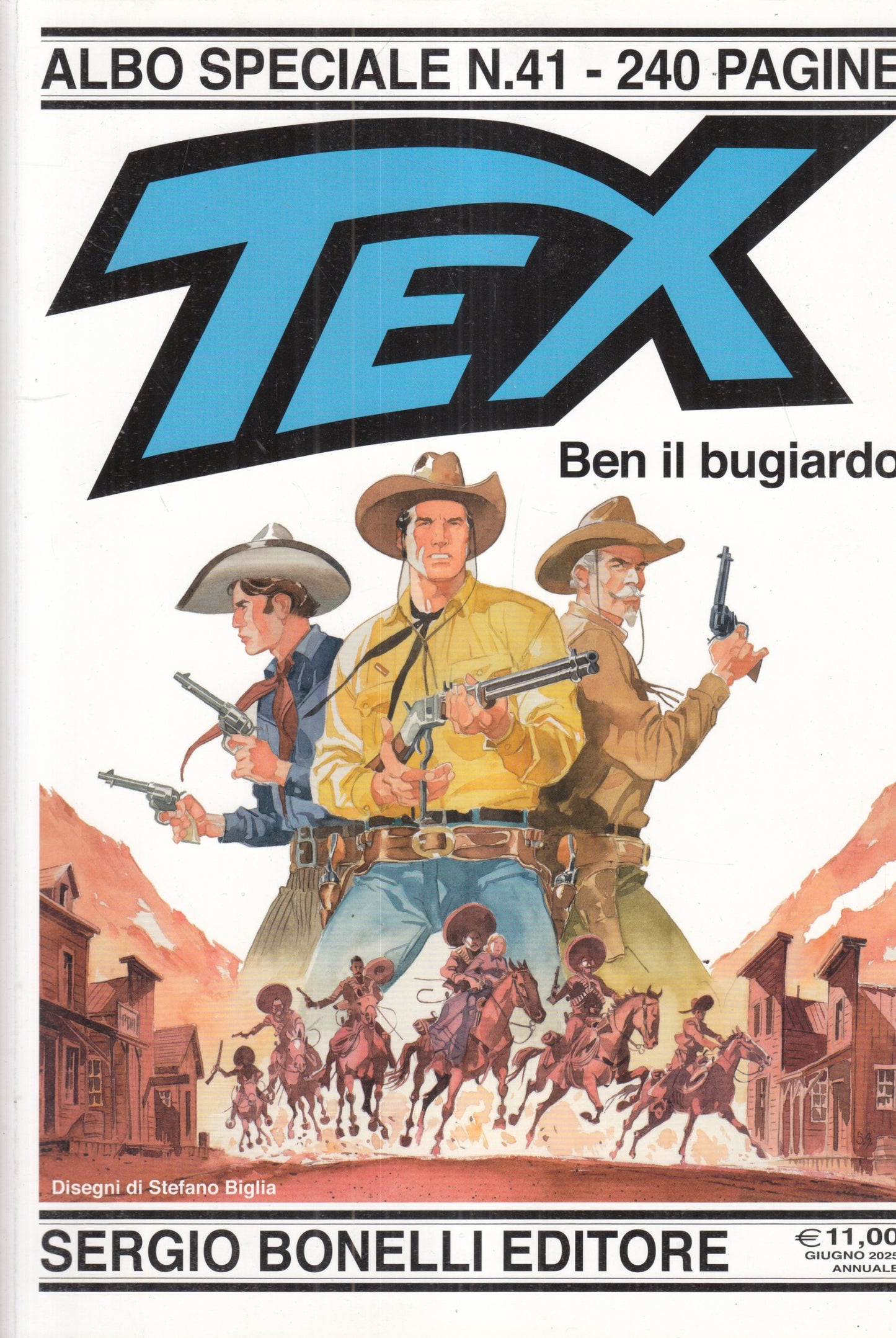 FB- TEXONE N.41 TEX SPECIALE BEN IL BUGIARDO -- BONELLI - 2025 - B - N25