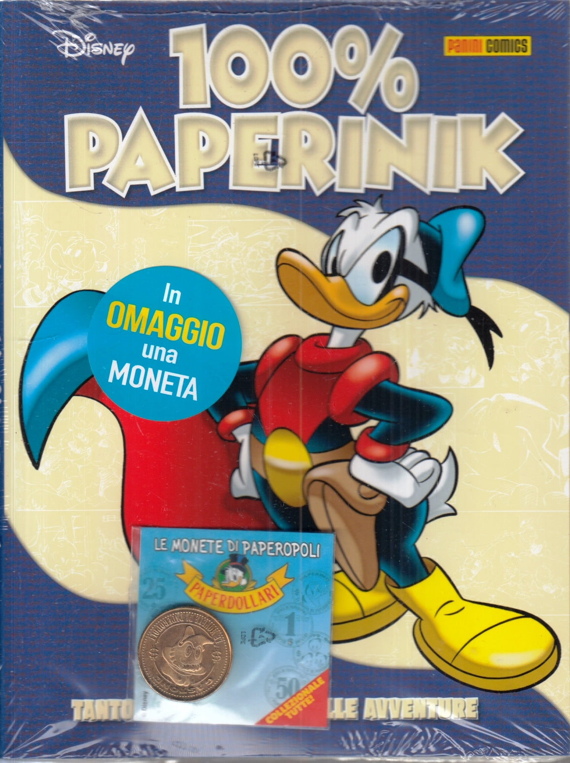 FD- 100% PAPERINIK BLISTERATO CON MONETA -- PANINI DISNEY - 2025 - B - N25