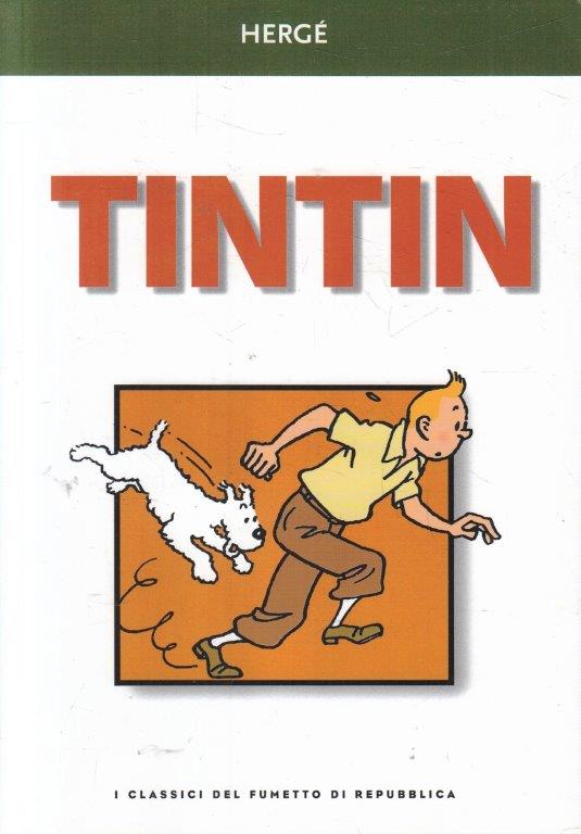 FC- CLASSICI DEL FUMETTO DI REPUBBLICA N.25 TINTIN - HERGE' - B - N25
