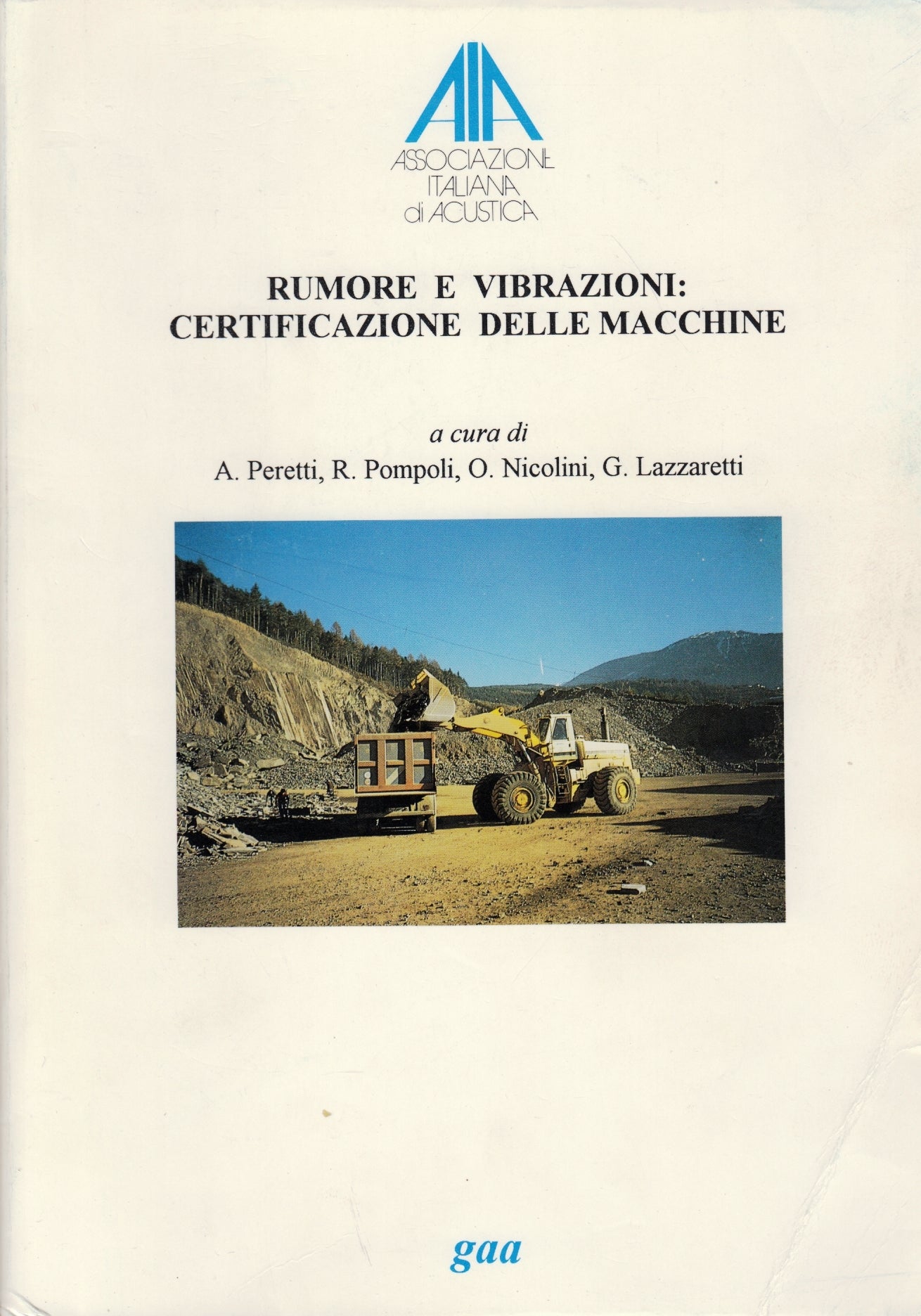 Rumore e Vibrazioni certificazione macchine - GAA Acustica Ambientale - ZFS155