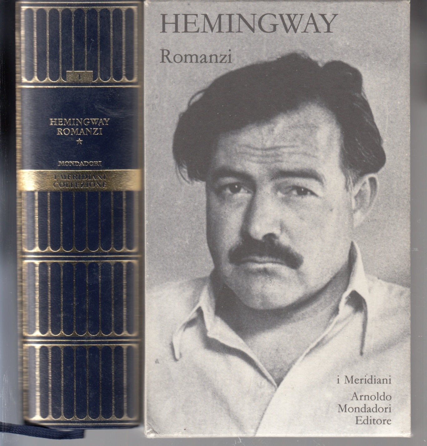Romanzi volume I - Ernest Hemingway - Mondadori Panorama I meridiani - cofanetto