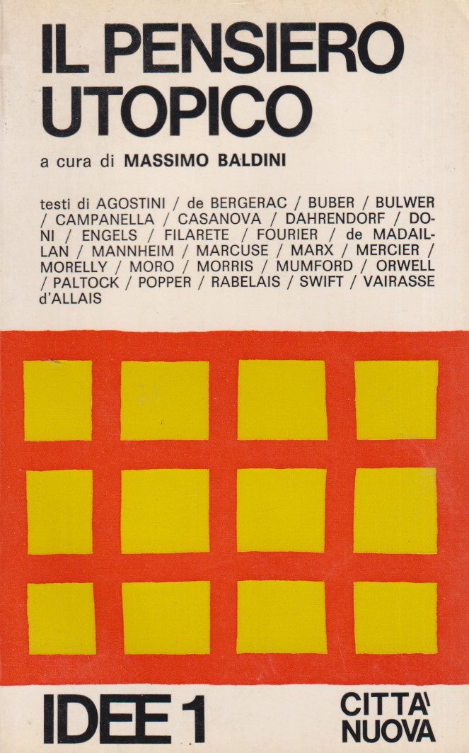 Il pensiero utopico - Massimo Baldini - Citta' nuova Idee - ZFS16