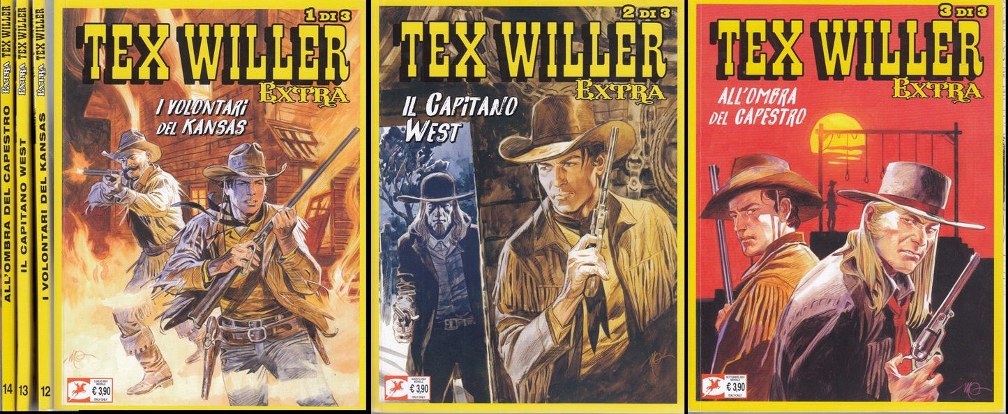 Tex Willer Extra 12/14 miniserie saga completa - Bonelli - G26