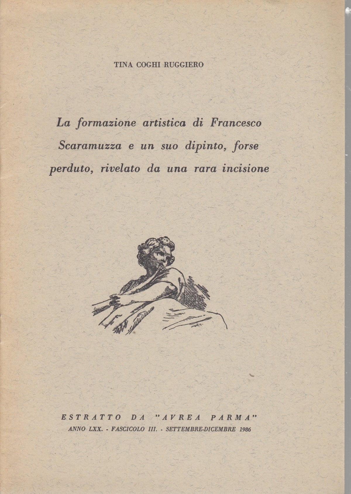 Estratto Aurea Parma III 1986 Francesco Scaramuzza - Tina Coghi Ruggiero- YFS329