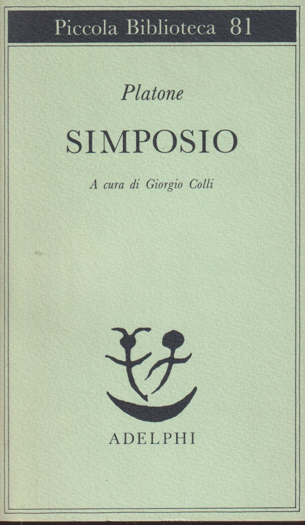 Simposio - Platone - Adelphi Piccola Biblioteca - XFS