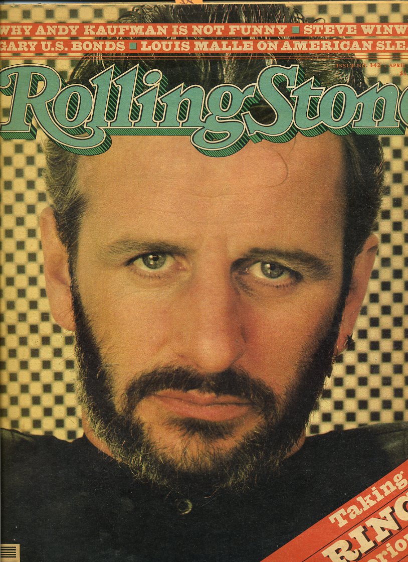 LR- RIVISTA ROLLING STONE N.342 RINGO ----- 1981 - S - ZDS658