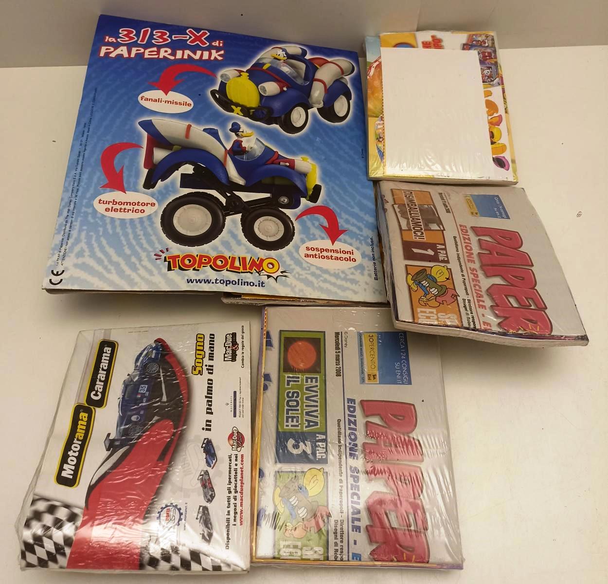 FD- GADGET 313-X DI PAPERINIK TOPOLINO 2727 2728 2729 2730 2731 BLISTERATI - B25