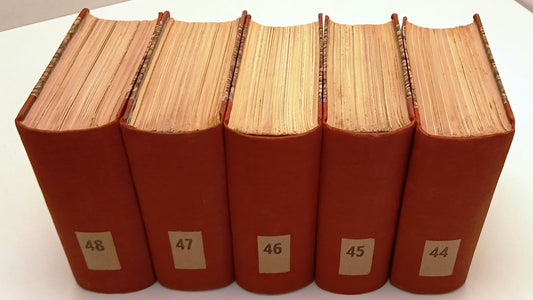 FZ- COLLANA RANCH 1/56 5 VOLUMI RILEGATI ROMANZI -- DARDO - 1953/1958 - C - ZFS