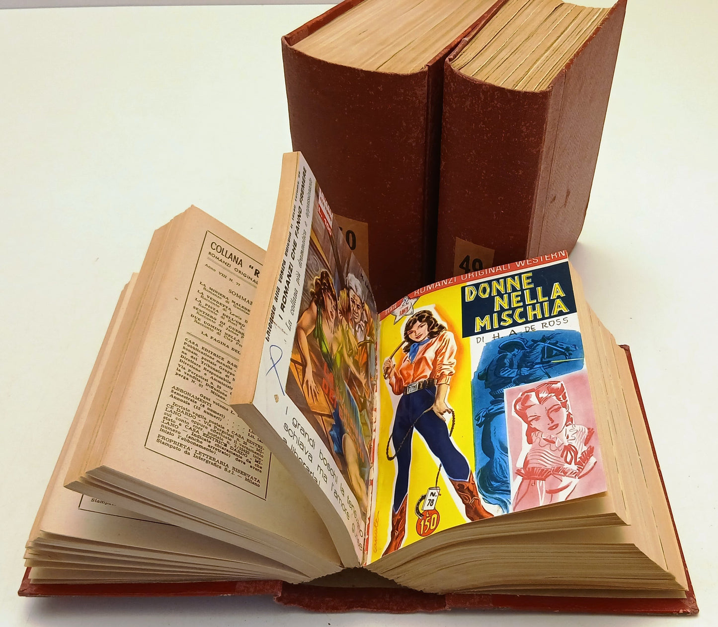 FZ- ROMANZI ORIGINALI WESTERN 1/26 COLLANA RANCH NUOVA SERIE 3 VOLUMI- DARDO-ZFS