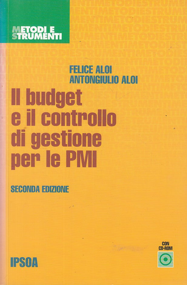 LZ- BUDGET E CONTROLLO DI GESTIONE PER LE PMI- ALOI - IPSOA --- 2002 - B - ZFS80