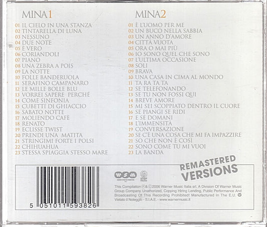 MCD- CD MINA TUTTO MINA LE ORIGINI WARNER 2 CD - ZCD12