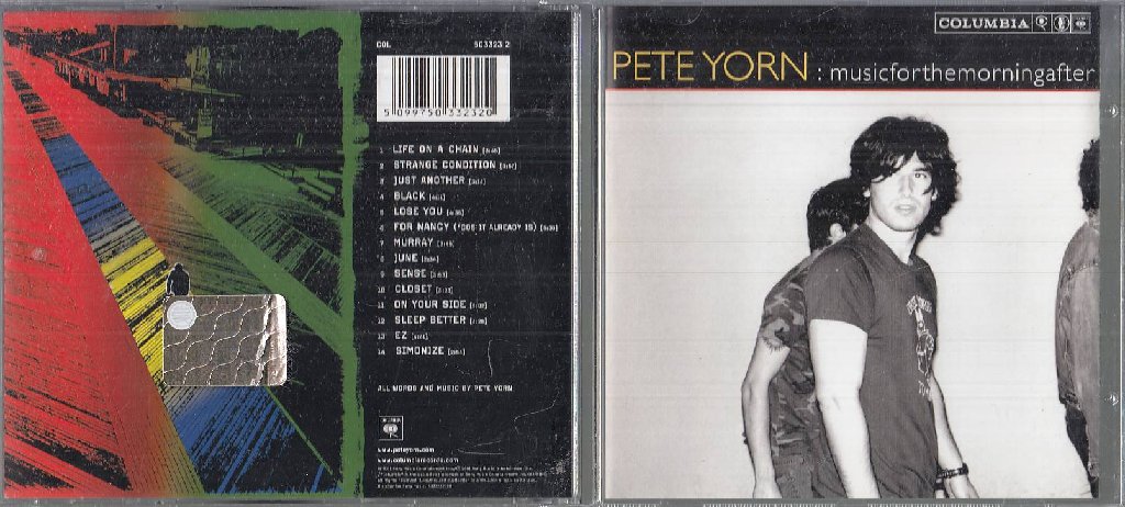 MCD- CD PETE YORN - MUSICFORTHEMORNIGAFTER ---- 2001-- ZCD4