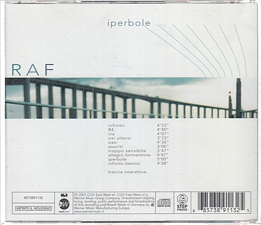 MCD- CD RAF IPERBOLE WARNER - ZCD12