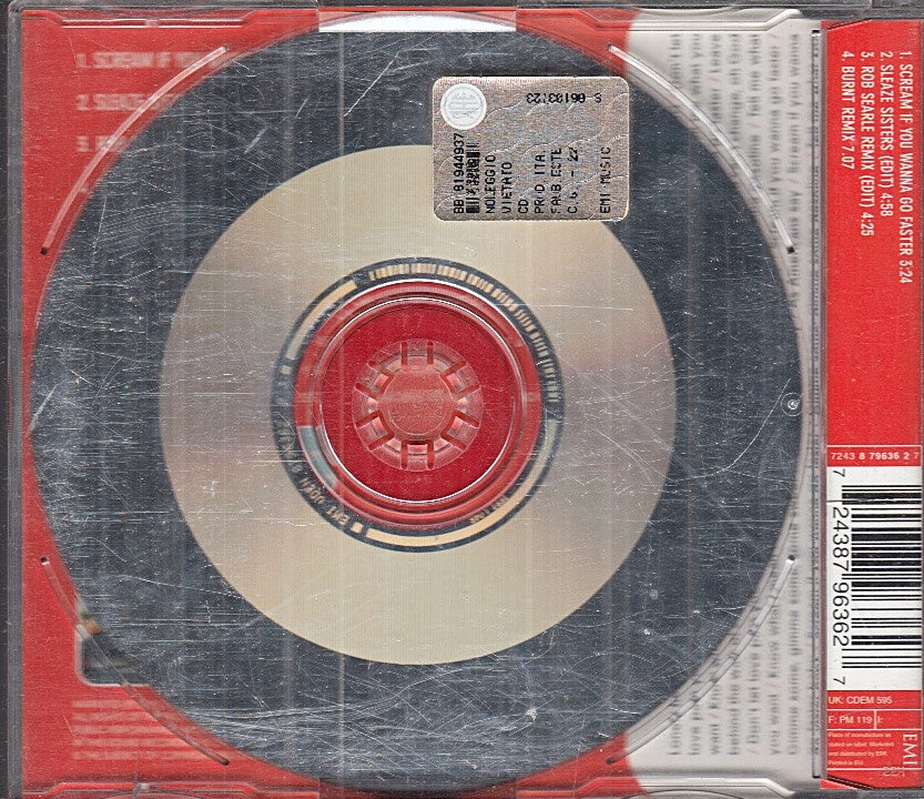 MCD- CD GERI HALLIWELL SCREAM IF WANNA GO FASTER EMI - ZCD14