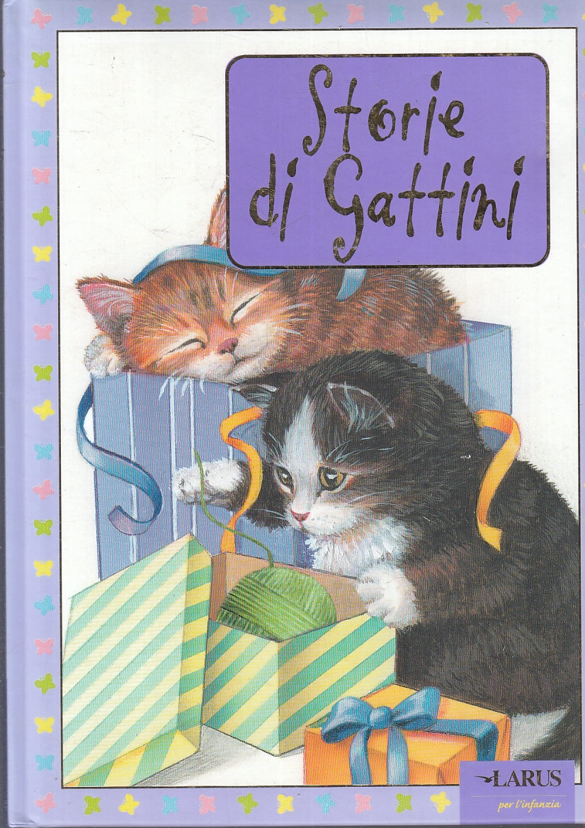 LB- STORIE DI GATTI ILLUSTRATO - MARIA VAGO - LARUS --- 2006 - C - RGZ