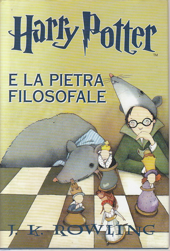 LN- HARRY POTTER E LA PIETRA FILOSOFALE- ROWLING- MONDOLIBRI--- 1998 - CS - ZFS9